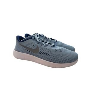 NWOB Woman’s Nike Free RN Run Shoes Blue Size 7 6M/Y 24cm